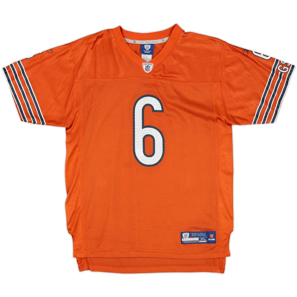 2009-11 Chicago Bears Cutler #6 Reebok On Field Alternate Jersey - 9/10 - (XL.Boys)