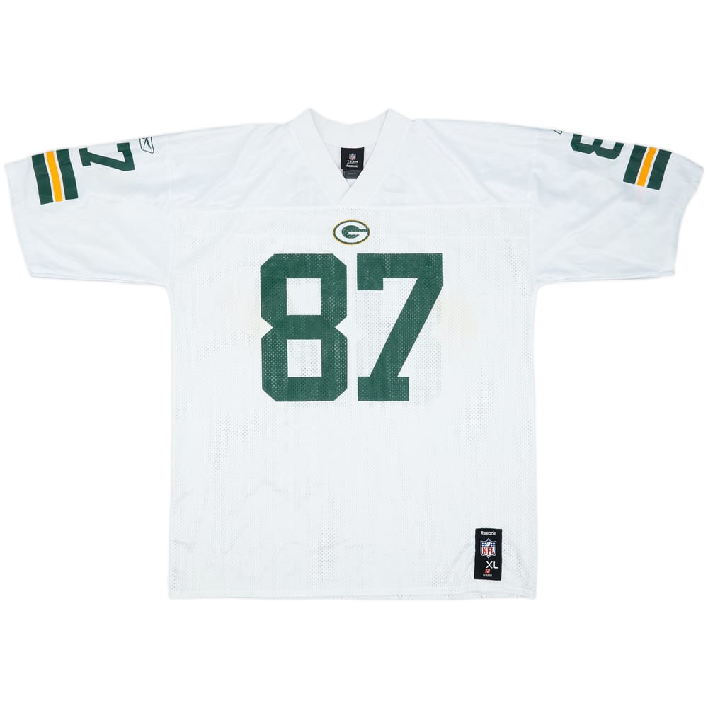2008-11 Green Bay Packers Nelson #87 Reebok Replica Away Jersey - 6/10 - (XL)