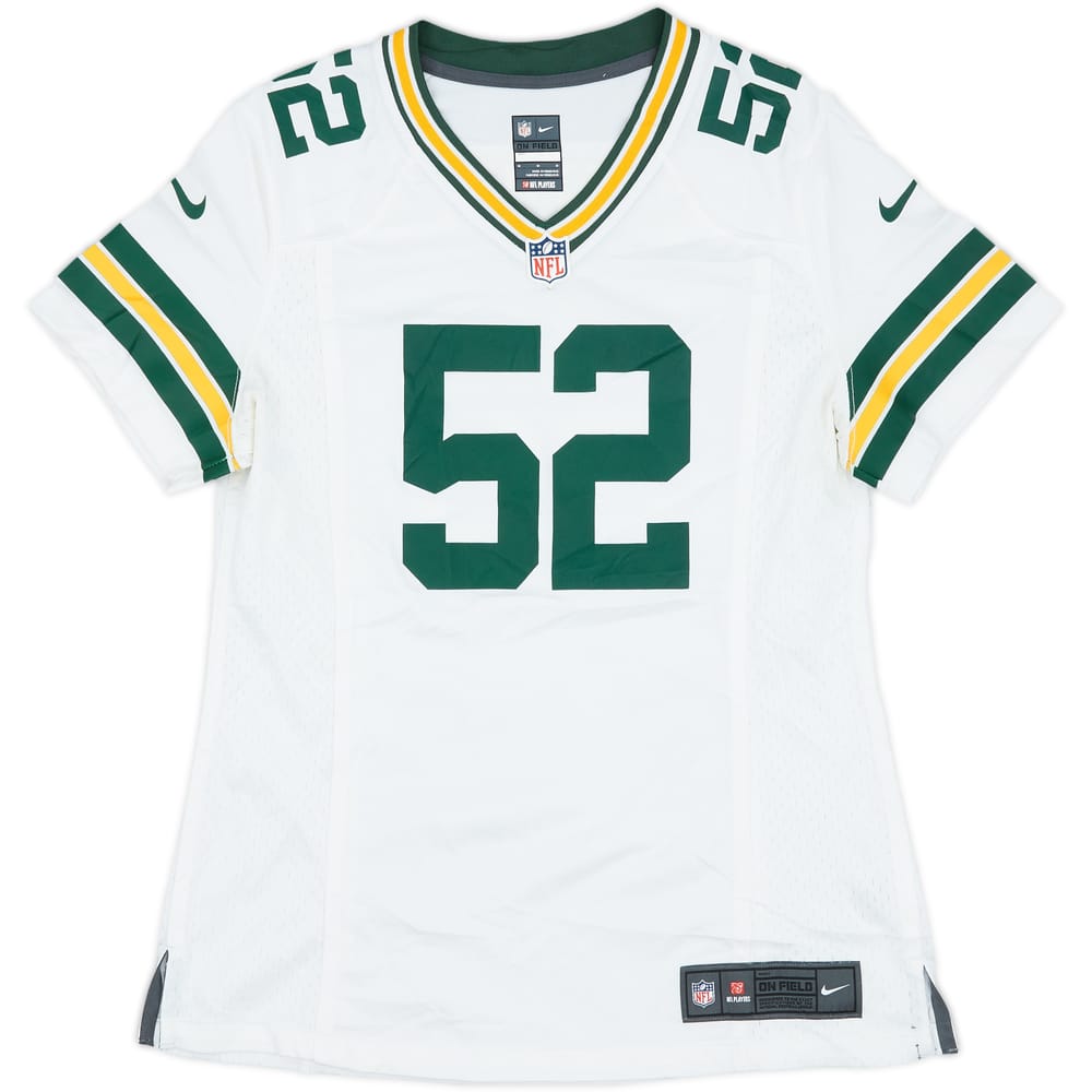2012-18 Green Bay Packers Matthews #52 Nike Game Away Jersey - 8/10 - (M)