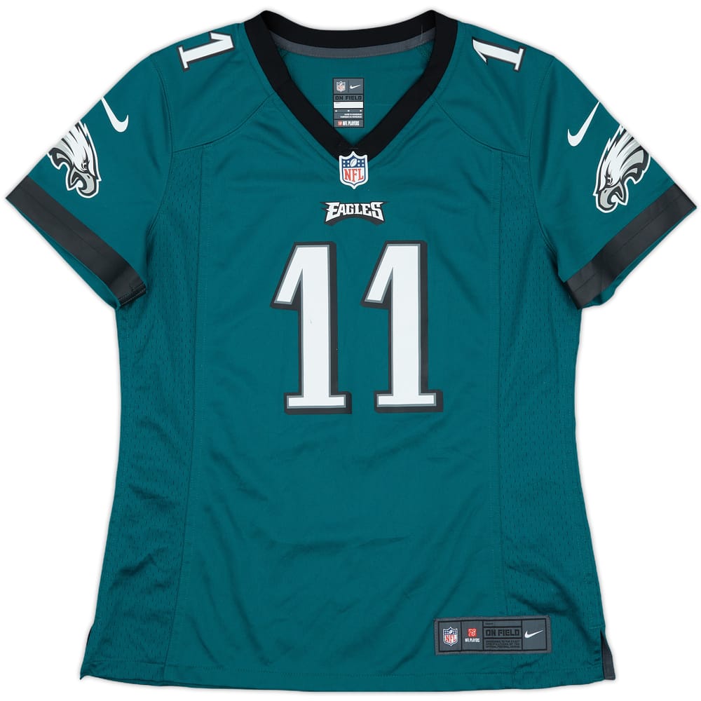2016-20 Philadelphia Eagles Wentz #11 Nike Game Home Jersey Womens - 6/10 - (M)