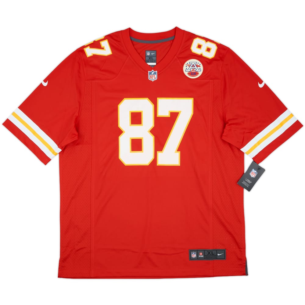 2013-24 Kansas City Chiefs Kelce #87 Nike Game Home Jersey (XL)