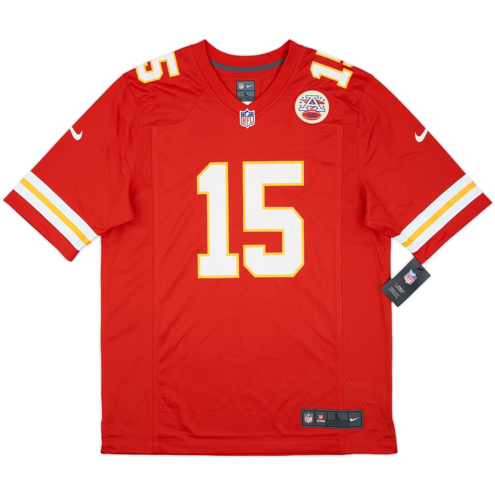 2017-24 Kansas City Chiefs Mahomes #15 Nike Game Home Jersey (L)