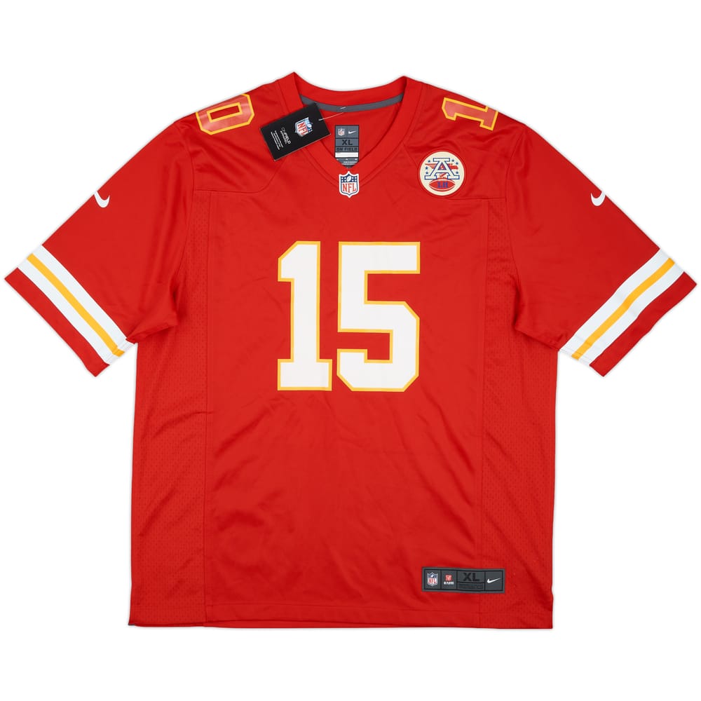 2017-24 Kansas City Chiefs Mahomes #15 Nike Game Home Jersey (XL)