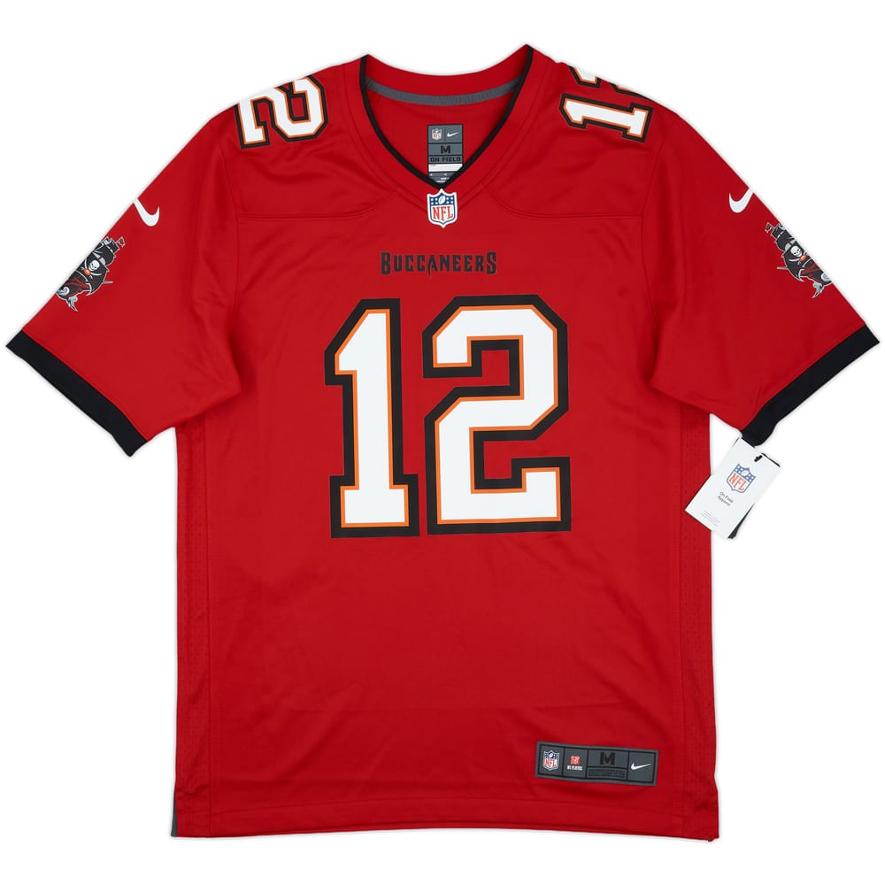 2020-22 Tampa Bay Buccaneers Brady #12 Nike Game Home Jersey (M)