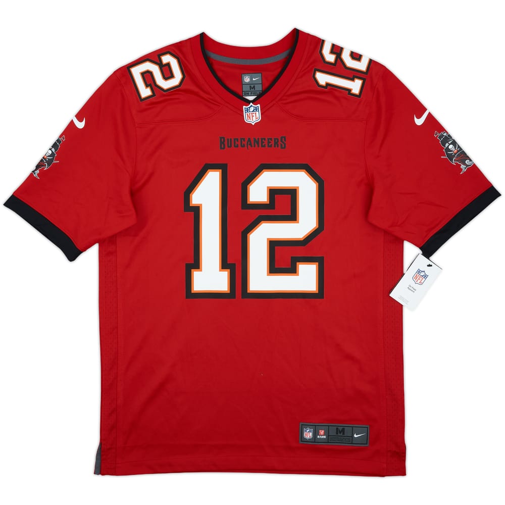 2020-22 Tampa Bay Buccaneers Brady #12 Nike Game Home Jersey (M)