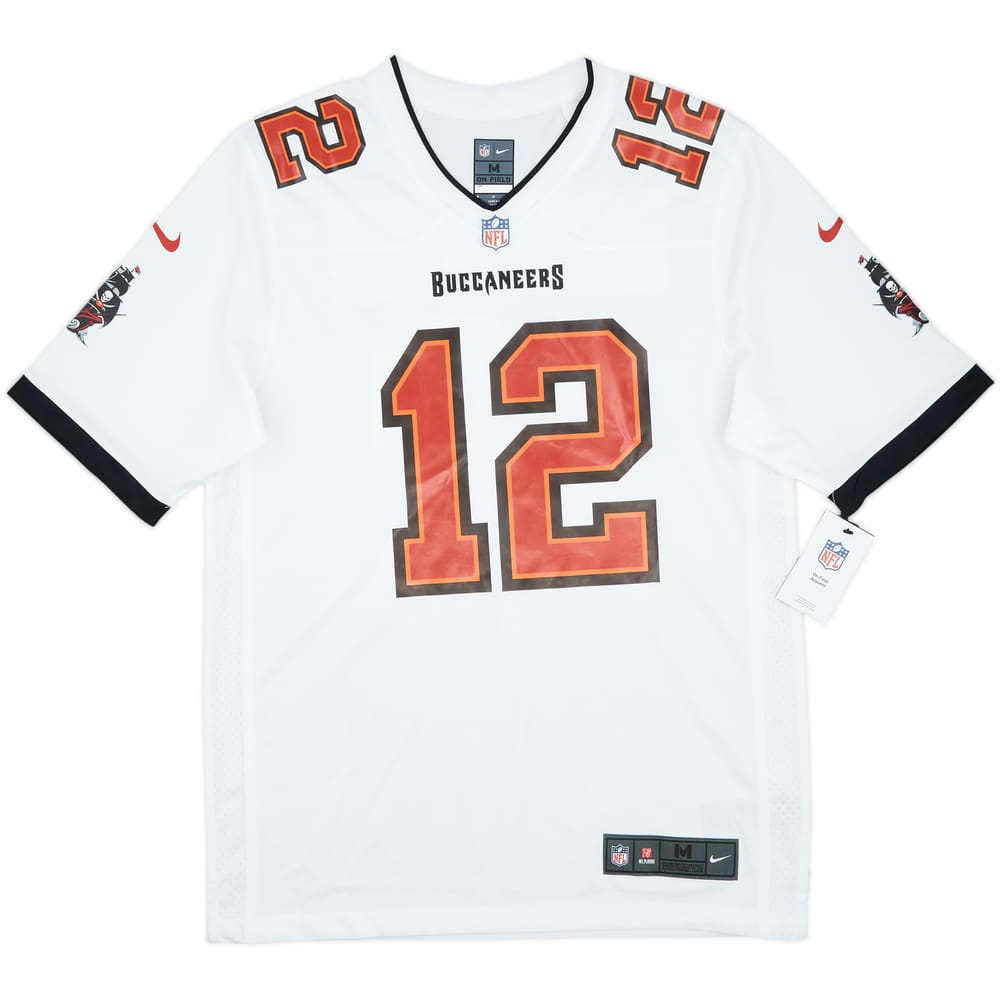 2020-22 Tampa Bay Buccaneers Brady #12 Nike Game Away Jersey (M)