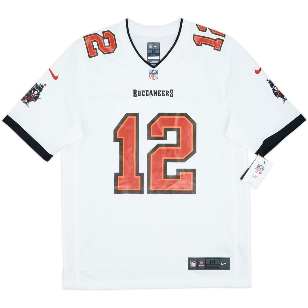 2020-22 Tampa Bay Buccaneers Brady #12 Nike Game Away Jersey (M)