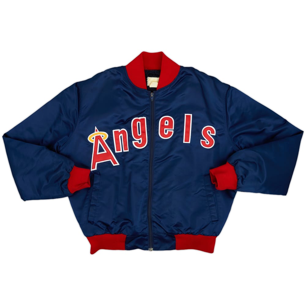 1980s California Angels Mac Murray Satin Varsity Jacket - 4/10 - (L)