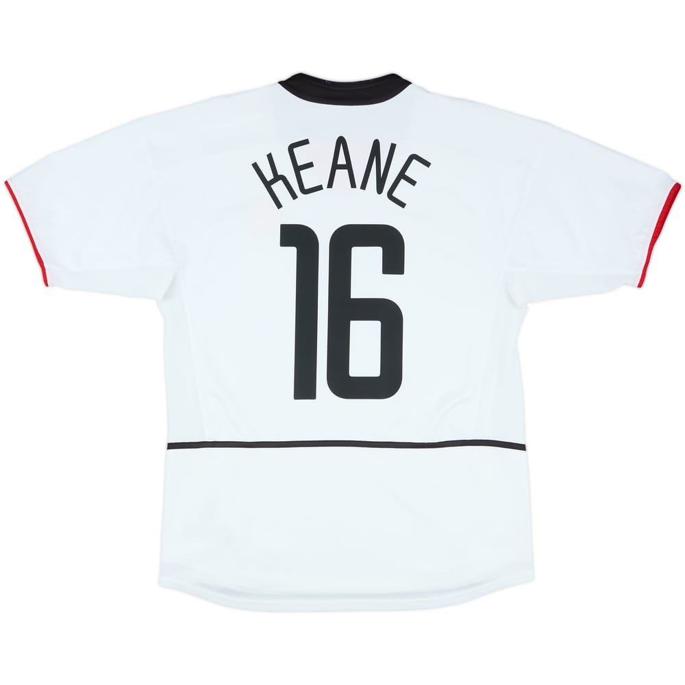 2002-03 Manchester United Away Shirt Keane #16 - 6/10 - (L)