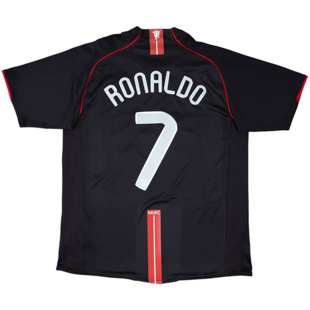 2007-08 Manchester United Away Shirt Ronaldo #7 - 9/10 - (L)