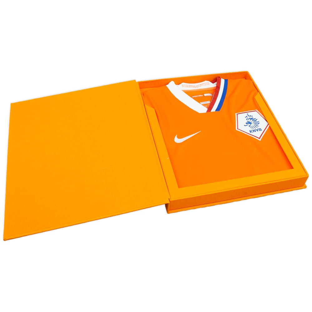 2008-10 Netherlands Limited Edition Player Issue Home Shirt 1074/2008 (L)