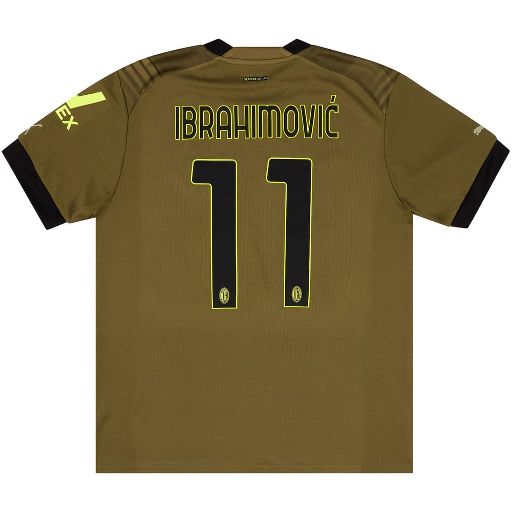 2022-23 AC Milan Third Shirt Ibrahimović #11 - NEW