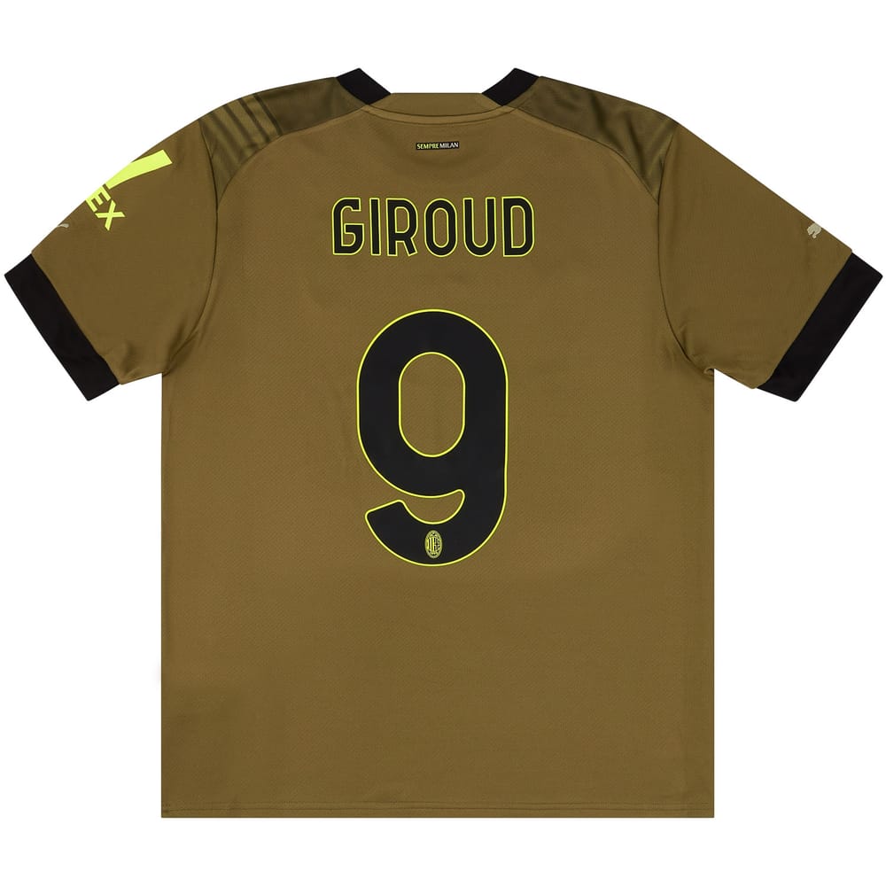 2022-23 AC Milan Third Shirt Giroud #9