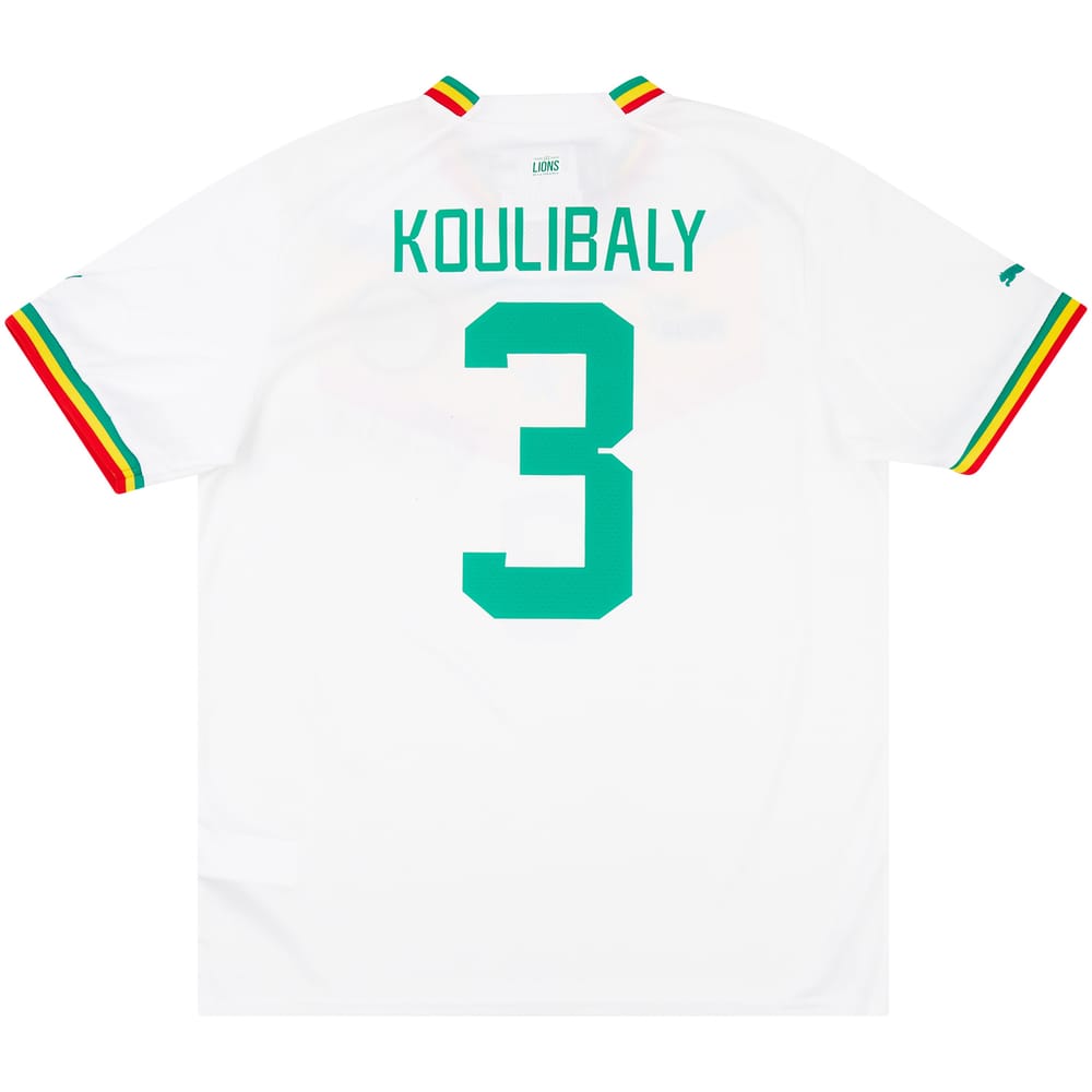2022-23 Senegal Home Shirt Koulibaly #3