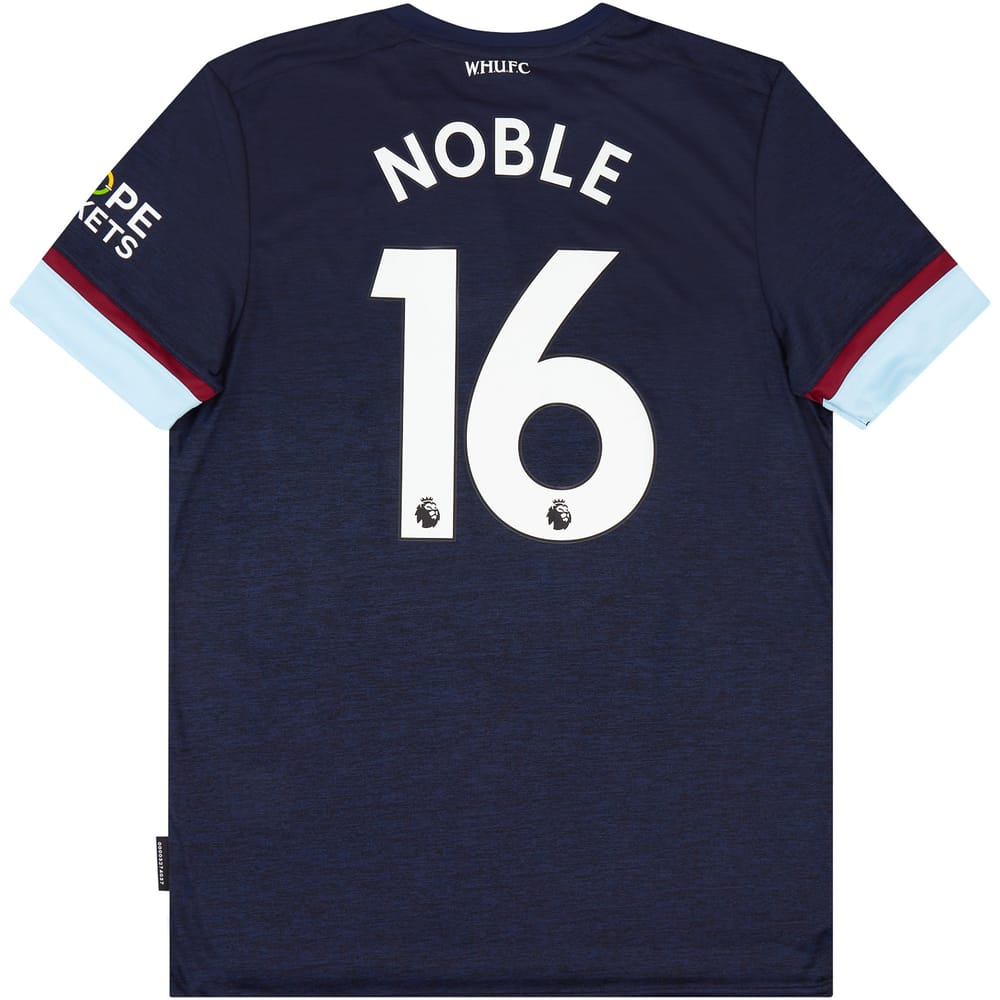 2021-22 West Ham Third Shirt Noble #16 - NEW