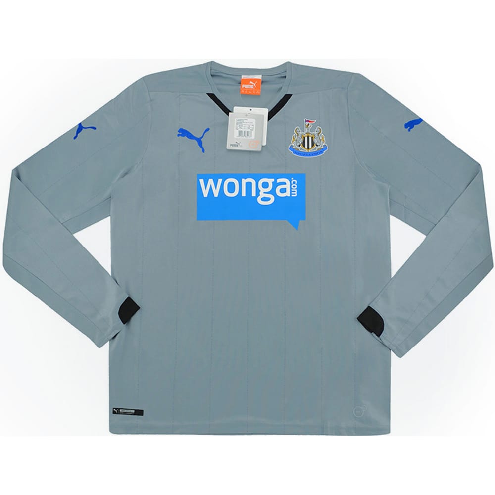2014-15 Newcastle Away L/S Shirt (KIDS)