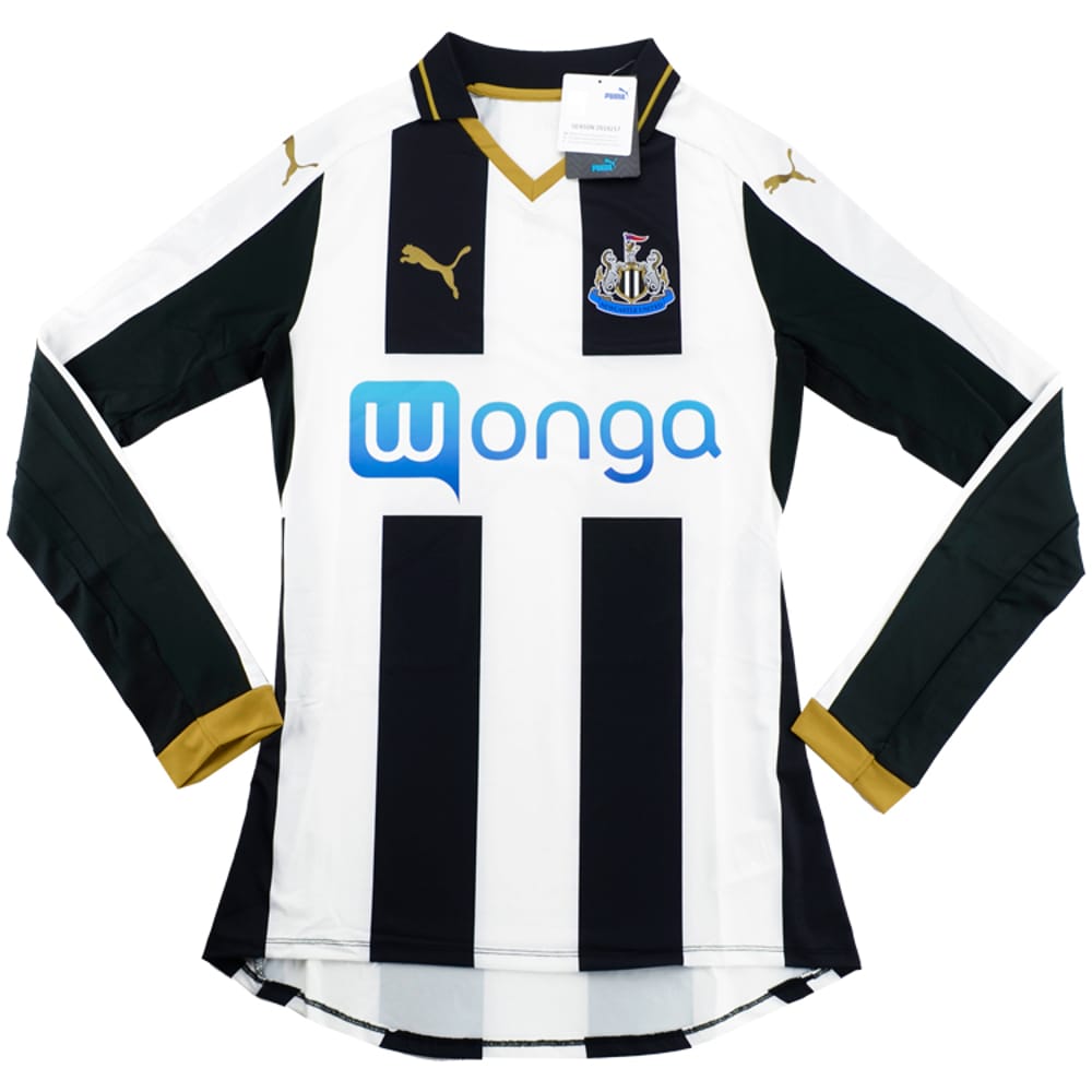 2016-17 Newcastle Player Issue ACTV Fit Home L/S Shirt