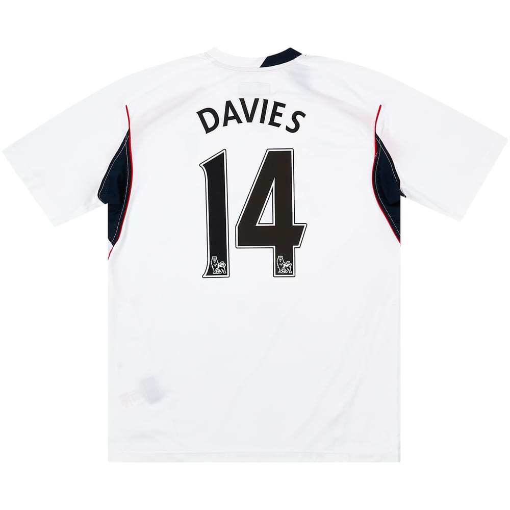 2007-08 Bolton Home Shirt Davies #14