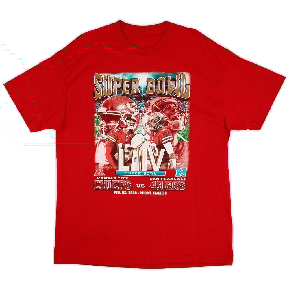 2020 Super Bowl LIV Tee (Excellent) XL