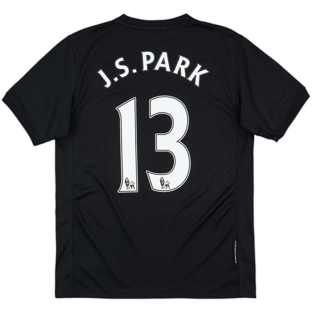 2009-10 Manchester United Away Shirt J.S.Park #13 - 9/10 - (XL.Boys)