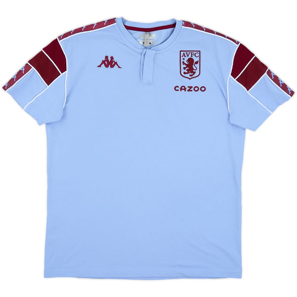 2020-21 Aston Villa Kappa Polo Shirt - 9/10 - (XXL)