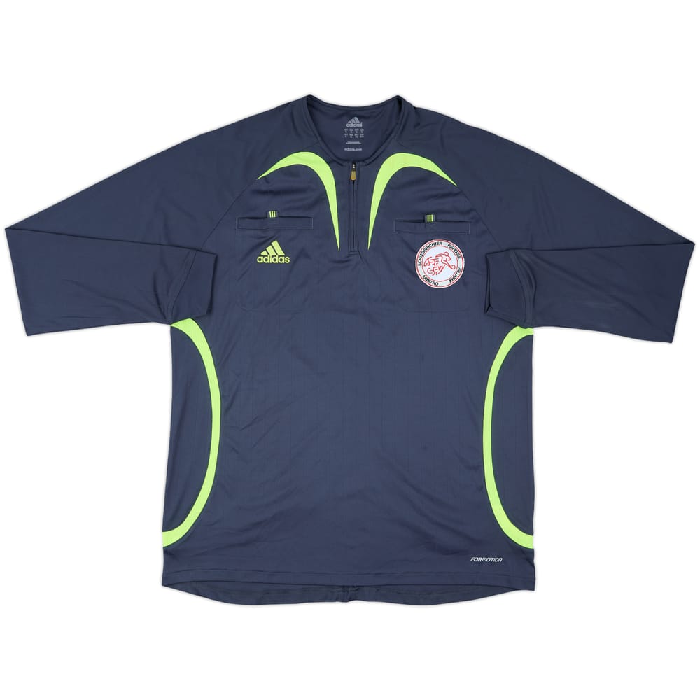 2005-06 Switzerland adidas Referee L/S Shirt - 8/10 - (XL)