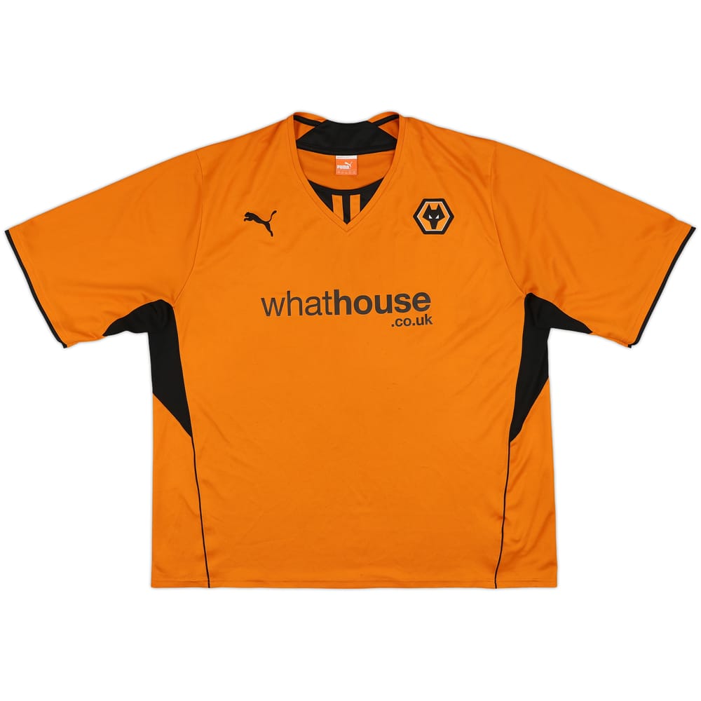 2013-14 Wolves Home Shirt - 8/10 - (4XL)