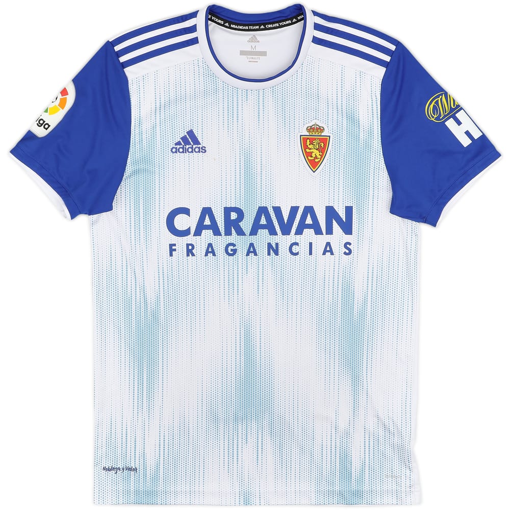2019-20 Real Zaragoza Home Shirt - 7/10 - (M)