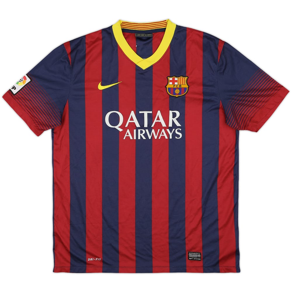 2013-14 Barcelona Home Shirt - 5/10 - (M)