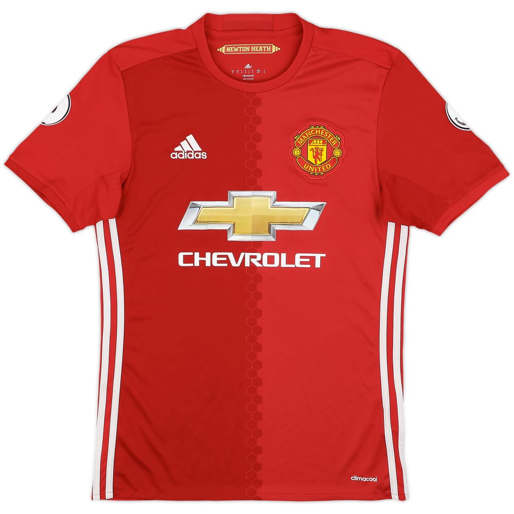 2016-17 Manchester United Home Shirt Pogba #6 - 8/10 - (S)