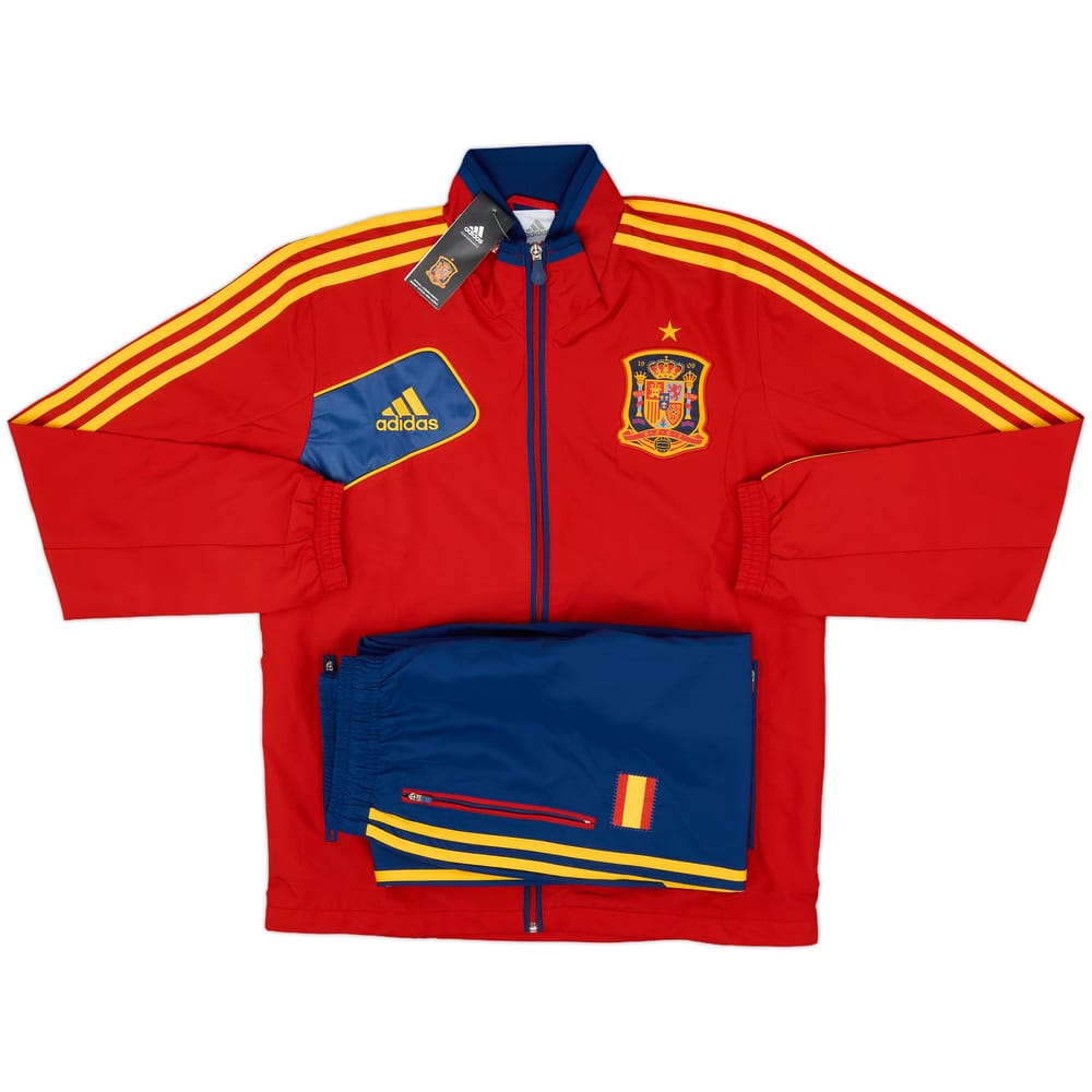 2011-12 Spain adidas Tracksuit (S)