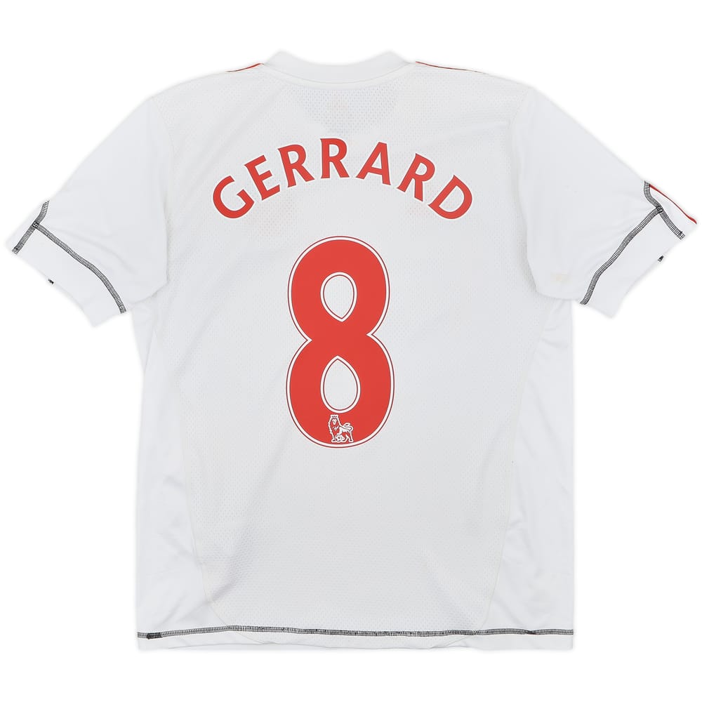 2009-10 Liverpool Third Shirt Gerrard #8 - 6/10 - (L.Boys)