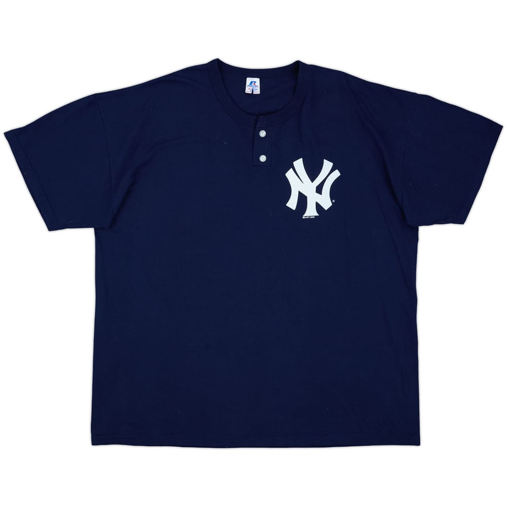 2000 New York Yankees Russell Athletic Tee - 9/10 - (XXL)