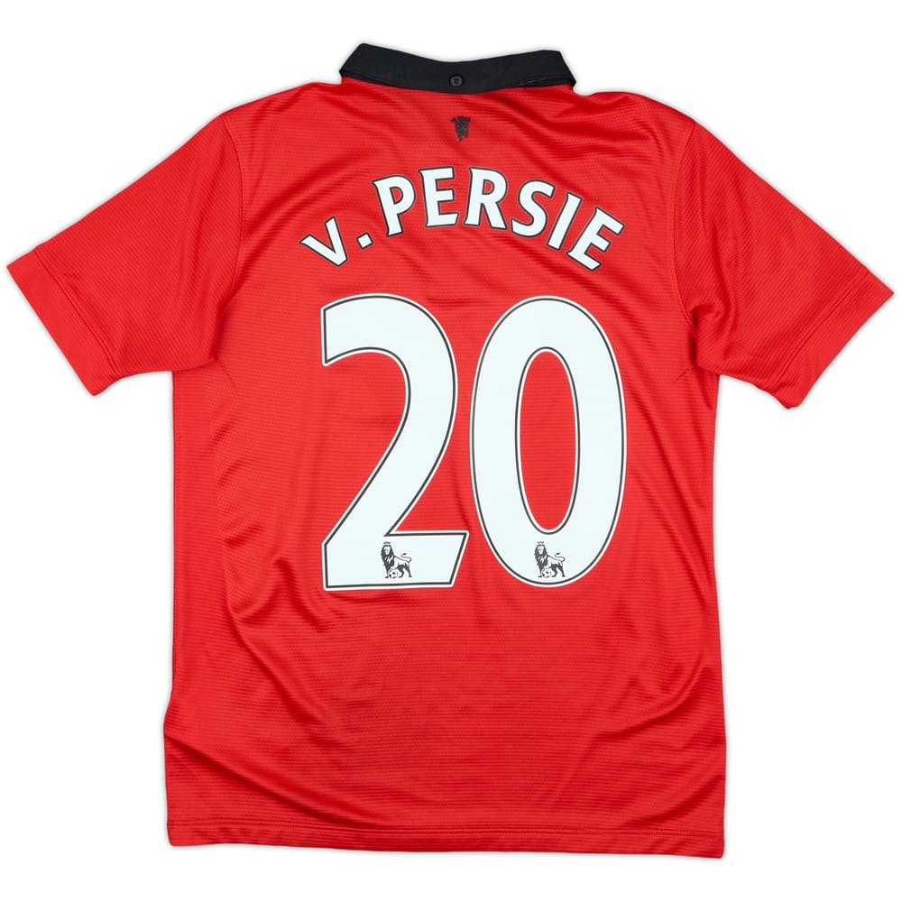 2013-14 Manchester United Home Shirt v.Persie #20 - 9/10 - (L.Boys)