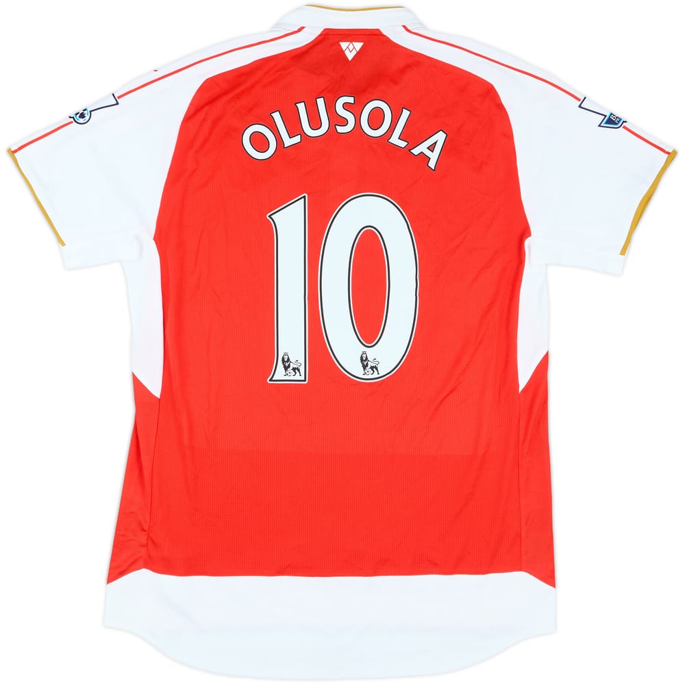2014-15 Arsenal Home Shirt Olusola #10 - 10/10 - (L)