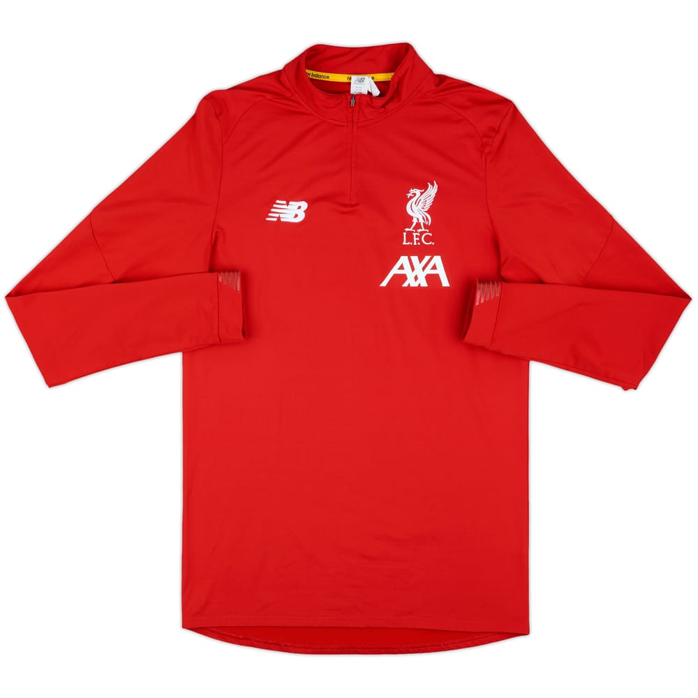 2019-20 Liverpool New Balance 1/4 Zip Track Jacket - 10/10 - (M)