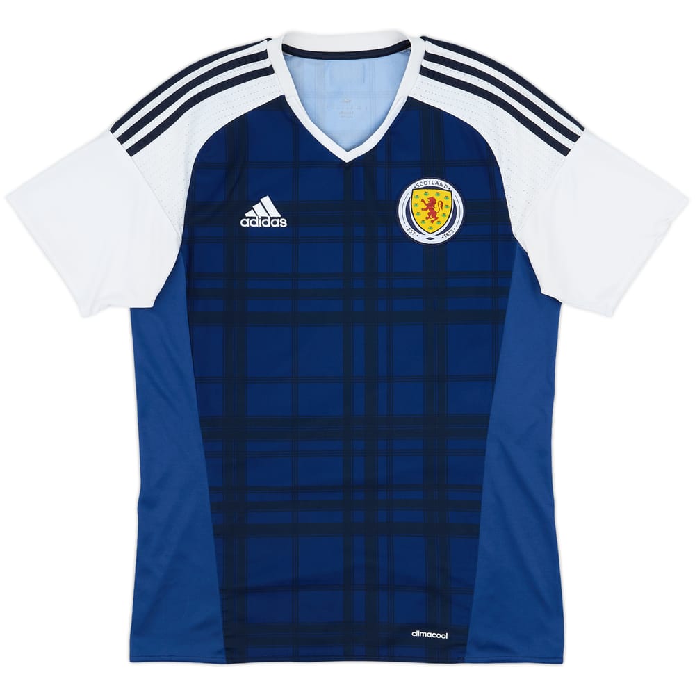 2015-17 Scotland Home Shirt - 8/10 - (M)