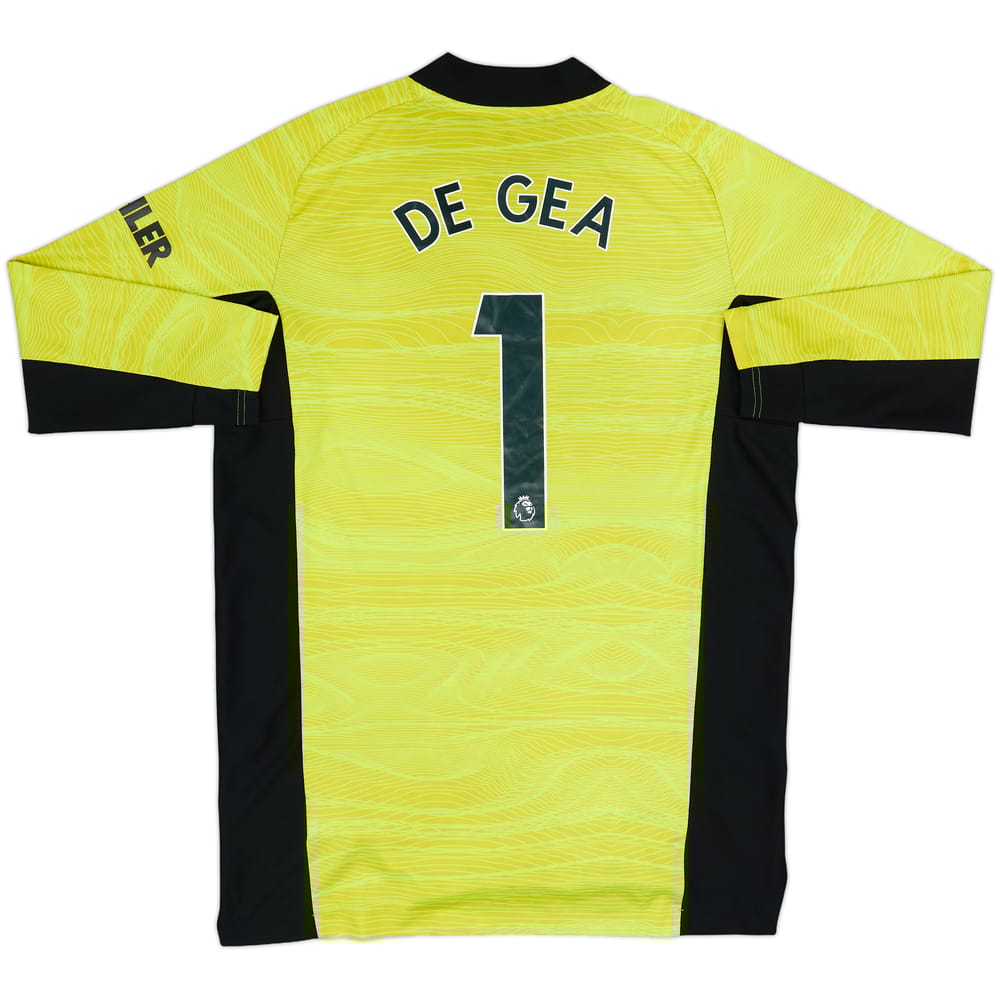 2021-22 Manchester United GK 3/4 Shirt Shirt De Gea #1 - 9/10 - (L)