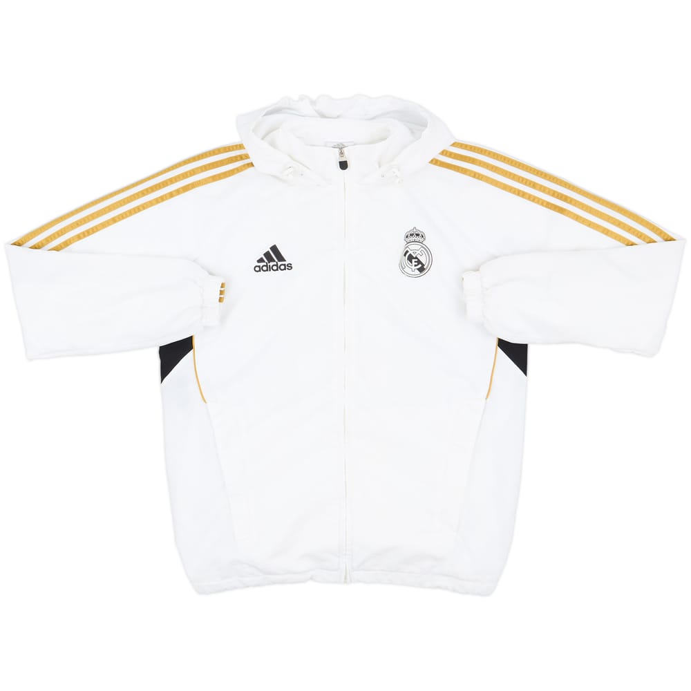 2011-12 Real Madrid adidas Hooded Track Jacket - 5/10 - (M)