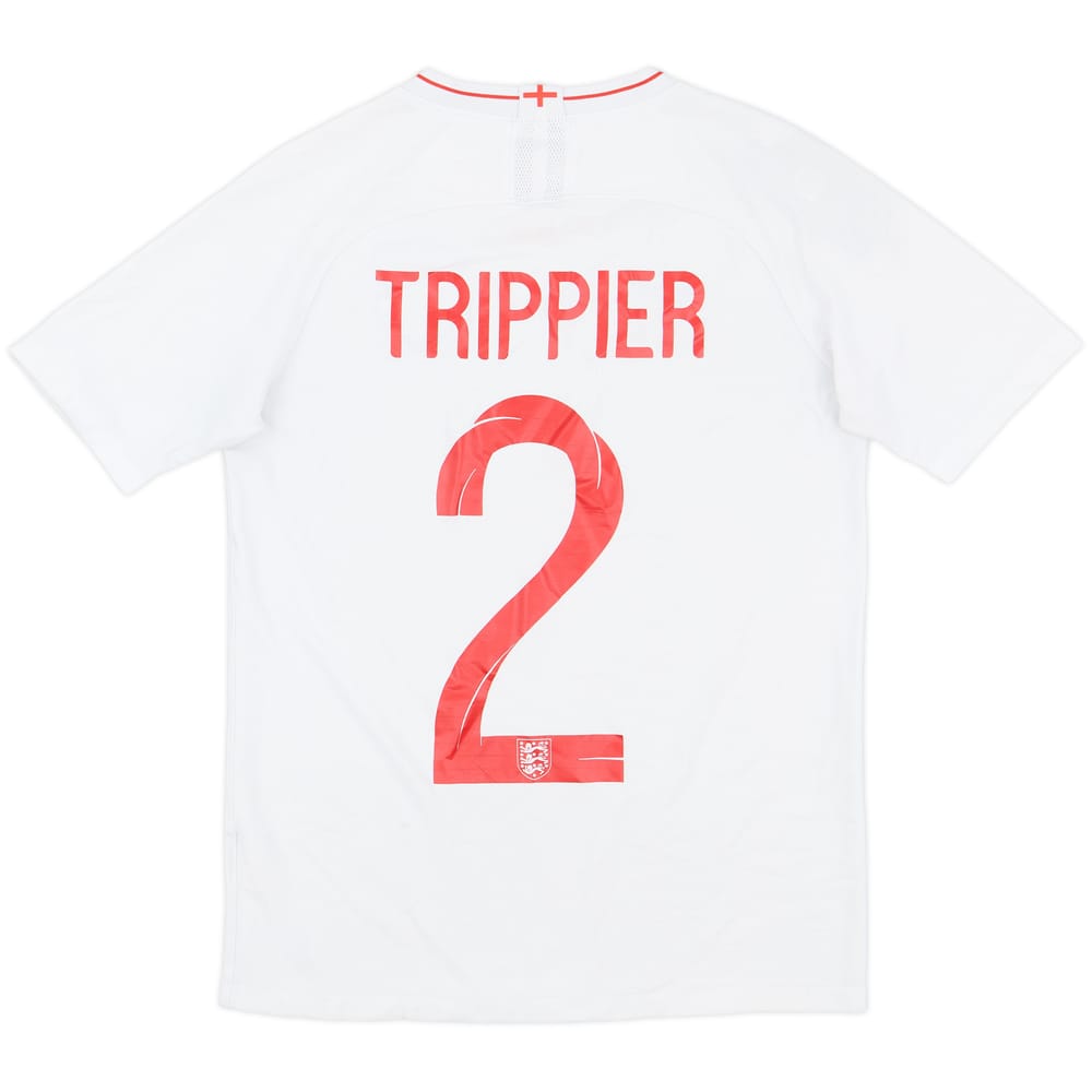 2018-19 England Home Shirt Trippier #2 - 5/10 - (XL.Boys)