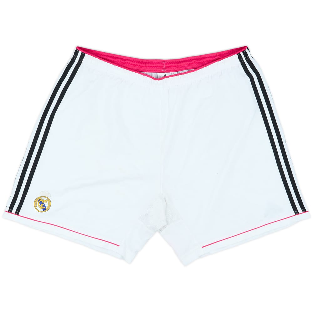 2014-15 Real Madrid Home Shorts - 4/10 - (XL)