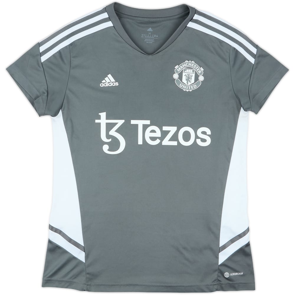 2021-22 Manchester United adidas Training Shirt - 8/10 - (Women's M)