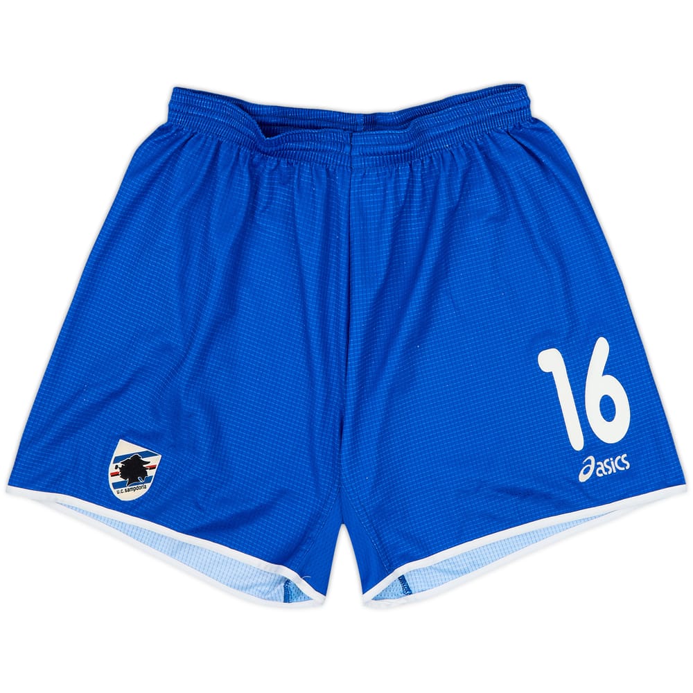 2002-03 Sampdoria Player Issue Away Shorts #16 - 8/10 - (XL)