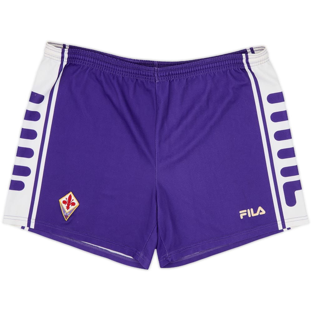 1999-00 Fiorentina Home Shorts - 5/10 - (M)