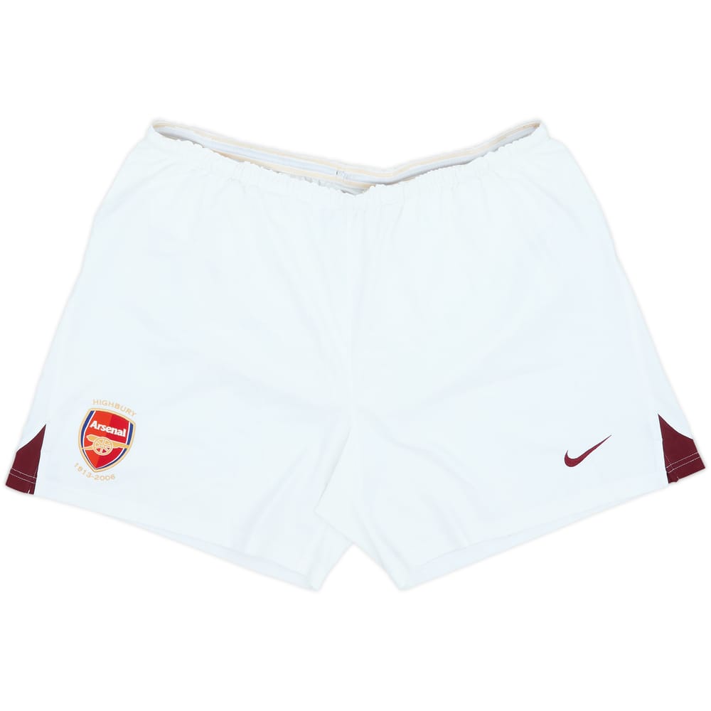 2005-06 Arsenal Home Shorts - 9/10 - (XXL)