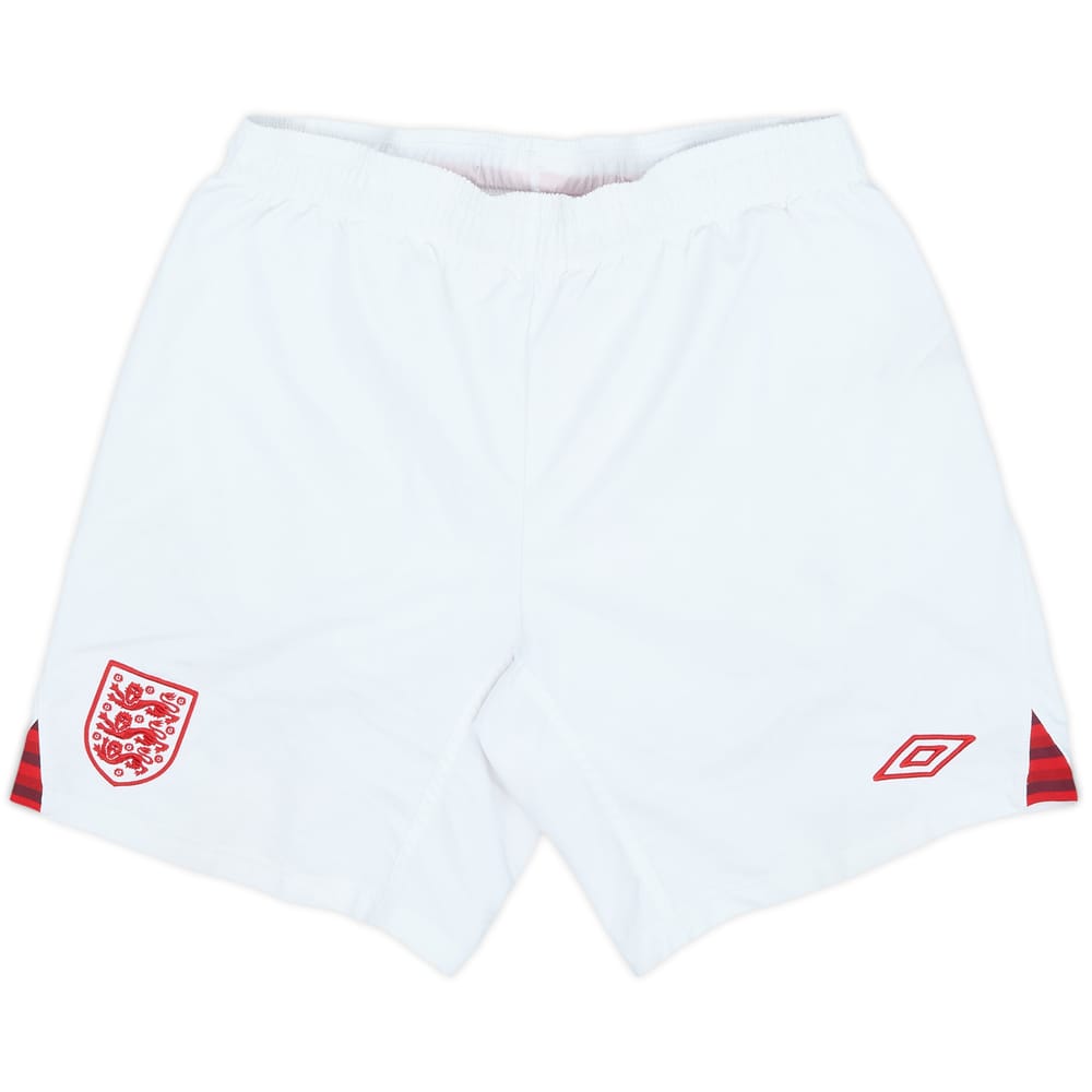 2012-13 England Home Shorts - 8/10 - (M)