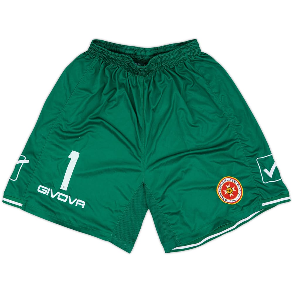 2014-16 Malta Player Issue GK Shorts #1 - 8/10 - (L)