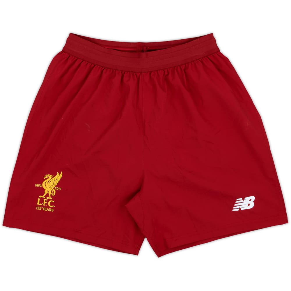 2017-18 Liverpool Home Shorts - 8/10 - (S)