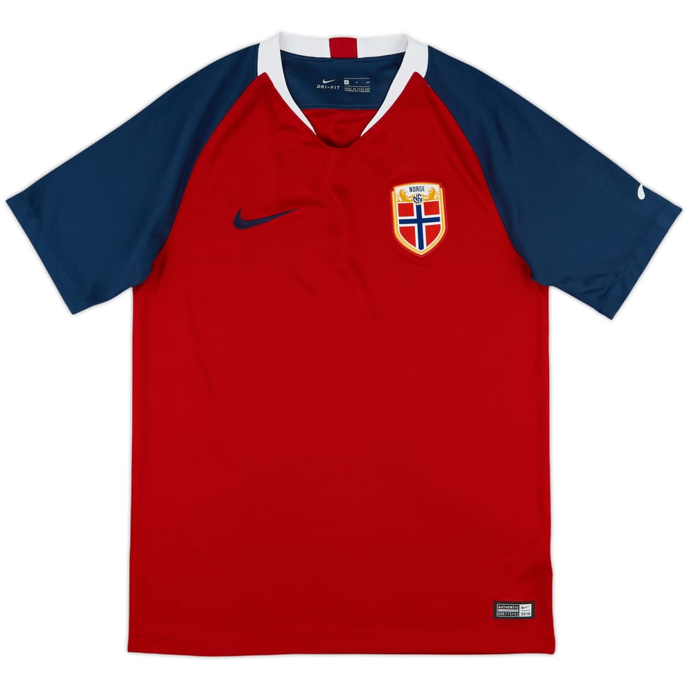 2018-19 Norway Home Shirt - 10/10 - (S)