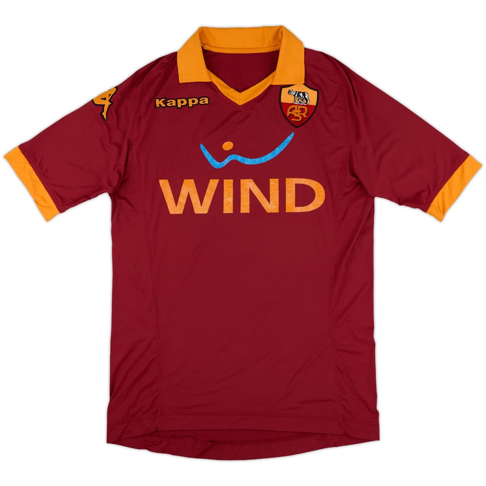 2012-13 Roma Home Shirt - 3/10 - (M)